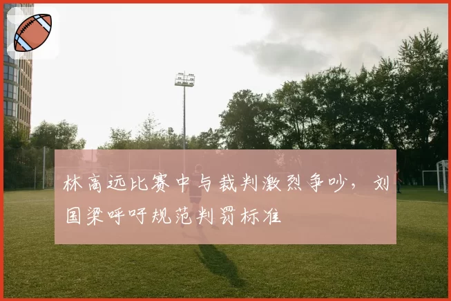 林高远比赛中与裁判激烈争吵，刘国梁呼吁规范判罚标准
